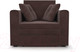 Миниатюра изображения товара Кресло-кровать Mebel-Ars Санта (велюр молочный шоколад НВ-178/13)