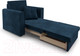 Миниатюра изображения товара Кресло-кровать Mebel-Ars Санта (темно-синий Luna 034)
