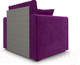 Миниатюра изображения товара Кресло-кровать Mebel-Ars Санта (фиолет)