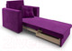 Миниатюра изображения товара Кресло-кровать Mebel-Ars Санта (фиолет)