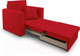 Миниатюра изображения товара Кресло-кровать Mebel-Ars Санта (кордрой красный)