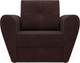 Миниатюра изображения товара Кресло-кровать Mebel-Ars Квартет (велюр шоколад HB-178 16)