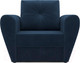 Миниатюра изображения товара Кресло-кровать Mebel-Ars Квартет (темно-синий Luna 034)