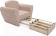 Миниатюра изображения товара Кресло-кровать Mebel-Ars Квартет (бежевый кордрой)