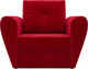 Миниатюра изображения товара Кресло-кровать Mebel-Ars Квартет (красный кордрой)