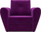 Миниатюра изображения товара Кресло-кровать Mebel-Ars Квартет (фиолетовый)