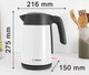 Миниатюра изображения товара Электрочайник Bosch TWK7L461