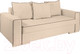 Миниатюра изображения товара Диван KRONES Цезарь 4 (велюр бежевый/коричневый)
