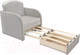 Миниатюра изображения товара Кресло-кровать Mebel-Ars Малютка (бархат бежевый Star Velvet 6 Light Beige)