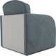 Миниатюра изображения товара Кресло-кровать Mebel-Ars Малютка (велюр серо-синий HB-178 26)