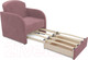 Миниатюра изображения товара Кресло-кровать Mebel-Ars Малютка (велюр пудра НВ-178 18)