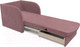 Миниатюра изображения товара Кресло-кровать Mebel-Ars Малютка (велюр пудра НВ-178 18)