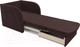 Миниатюра изображения товара Кресло-кровать Mebel-Ars Малютка (велюр шоколад HB-178 16)