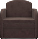 Миниатюра изображения товара Кресло-кровать Mebel-Ars Малютка (кордрой коричневый)
