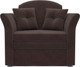 Миниатюра изображения товара Кресло-кровать Mebel-Ars Малютка №2 (кордрой коричневый)