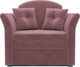 Миниатюра изображения товара Кресло-кровать Mebel-Ars Малютка №2 (велюр пудра НВ-178 18)