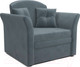Миниатюра изображения товара Кресло-кровать Mebel-Ars Малютка №2 (велюр серо-синий HB-178 26)