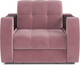 Миниатюра изображения товара Кресло-кровать Mebel-Ars Барон №3 (велюр пудра НВ-178 18)