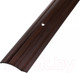 Миниатюра изображения товара Порог Русский Профиль Кант полукруглый 40мм 0.9м (венге)