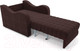 Миниатюра изображения товара Кресло-кровать Mebel-Ars Барон №4 (велюр шоколад HB-178 16)