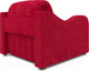 Миниатюра изображения товара Кресло-кровать Mebel-Ars Барон №4 (красный кордрой)