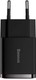 Миниатюра изображения товара Адаптер питания сетевой Baseus Compact Charger 2U 10.5W EU / CCXJ010201 (черный)