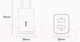 Миниатюра изображения товара Адаптер питания сетевой Baseus Compact Charger 2U 10.5W EU / CCXJ010201 (черный)