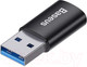 Миниатюра изображения товара Адаптер Baseus Ingenuity Series Mini OTG Adaptor USB 3.1 to Type-C / ZJJQ000101 (черный)