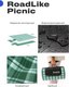 Миниатюра изображения товара Плед для пикника RoadLike PicNic / 410317 (зеленый)