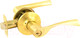 Миниатюра изображения товара Ручка дверная Нора-М ЗВ2-01-STD (матовое золото)