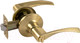 Миниатюра изображения товара Ручка дверная Нора-М Isparus ЗВ2-03 (матовое золото)