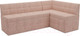 Миниатюра изображения товара Уголок кухонный мягкий Mebel-Ars Атлантис правый 190x84x120 (кордрой бежевый)