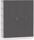 Миниатюра изображения товара Шкаф Интермебель Марсель-22 / МР 01-22 (графит серый)