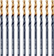 Миниатюра изображения товара Набор сверл Denzel 717208 (10шт)