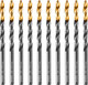 Миниатюра изображения товара Набор сверл Denzel 717212 (10шт)