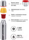Миниатюра изображения товара Термос для напитков Relaxika 102 1P (1л)