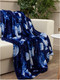 Миниатюра изображения товара Плед TexRepublic Absolute Flannel Космос 200x220 / 44046 (синий)