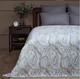 Миниатюра изображения товара Плед TexRepublic Absolute Flannel Минерал 200x220 / 44051 (серый/бежевый/белый)