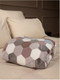 Миниатюра изображения товара Плед TexRepublic Absolute Flannel Мозаика-соты 200x220 / 44106 (серый/бежевый)