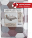 Миниатюра изображения товара Плед TexRepublic Absolute Flannel Мозаика-соты 200x220 / 44106 (серый/бежевый)