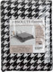 Миниатюра изображения товара Плед TexRepublic Absolute Flannel Гусиная лапка 200x220 / 44108 (черный/белый)