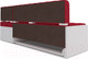 Миниатюра изображения товара Уголок кухонный мягкий Mebel-Ars Ганновер правый 178x82x103 (кордрой красный)