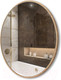 Миниатюра изображения товара Зеркало Emze Color Round D50 / COLOR.50.50.KRD (красное дерево)