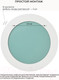 Миниатюра изображения товара Зеркало Emze Color Round D70 / COLOR.70.70.BEL (белый)
