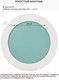 Миниатюра изображения товара Зеркало Emze Color Round D70 / COLOR.70.70.CHE (черный)