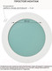 Миниатюра изображения товара Зеркало Emze Color Round D80 / COLOR.80.80.BEL (белый)