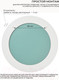 Миниатюра изображения товара Зеркало Emze Color Round D90 / COLOR.90.90.BEL (белый)