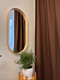 Миниатюра изображения товара Зеркало Emze Loft Oval 50x100 / LOFT.50.100.DUB (дуб)