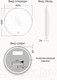 Миниатюра изображения товара Зеркало Emze Led D60 / LED.60.60.4K (c подсветкой)