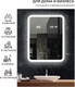 Миниатюра изображения товара Зеркало Emze Led Front Smart 60x80 / LED.FRONT.60.80.4K (с фронтальное подсветкой)